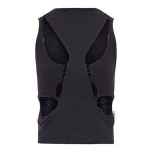 Rick Owens Women Tanja Black Wool Top